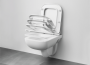 Унитаз подвесной безободковый GROHE Bau Edge, альпин-белый (39809000)