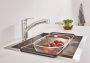 Смеситель для кухни GROHE Eurosmart с вытяжным душем, суперсталь (30305DC1)