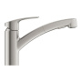 Смеситель для кухни GROHE Eurosmart с вытяжным душем, суперсталь (30305DC1)