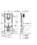 Система инсталляции для унитаза GROHE Rapid SL (38719001)