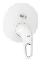 Внешняя часть смесителя для ванны GROHE Eurostyle, белая луна (24049LS3)