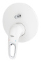 Внешняя часть смесителя для ванны GROHE Eurostyle, белая луна (24049LS3)