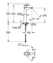 Смеситель для раковины GROHE BauLoop, XL-size, хром (23764001)