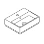 Мини-раковина GROHE Cube Ceramic 45 см, альпин-белый (3948300H)