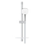 Душевой гарнитур GROHE Tempesta Cube 110 с мыльницей, 2 режима струи, душевая штанга 600 мм, 13,5 л/мин, хром (27928003)