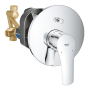 Готовый комплект для ванной комнаты GROHE Eurosmart скрытого монтажа, хром (NB0062)