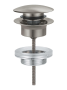 Донный клапан для раковины GROHE, сатиновая сталь (65807MS0)