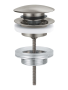 Донный клапан для раковины GROHE, сатиновая сталь (65807MS0)