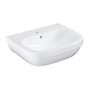 Раковина GROHE Euro Ceramic + Смеситель для раковины GROHE Eurosmart Cosmopolitan с донным клапаном (NC0004)