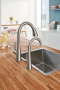 Кран для кухонной мойки GROHE Zedra для фильтрованной воды, без функции смешивания, суперсталь (30026DC2)