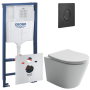 Комплект инсталляции GROHE Rapid SL 3 в 1 с унитазом Балеарика CN6000 и звукоизоляционным комплектом (NW0833)