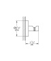 Крючок для халата GROHE Essentials, никель матовый (40364EN1)