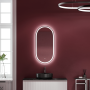 Зеркало с подсветкой Sancos Овал (Oval), 450х900 мм (OV45F)