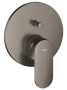Внешняя часть смесителя для ванны GROHE Plus с переключателем на 2 положения, темный графит матовый (24060AL4)