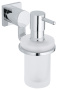 Дозатор жидкого мыла GROHE Allure с держателем, хром (40363000)