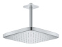 Верхний душ GROHE Tempesta Cube 250, 9,5 л/мин, 1 режим, 142 мм, хром (26683000)