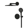 Душевая система GROHE Grohtherm SmartControl с термостатом для душа, матовый чёрный (34863KF0)