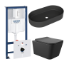 Комплект инсталляции GROHE Rapid SL 38772SH0 с унитазом Aqueduto MACIO MACT2140 и раковиной Aqueduto ESPIRAL ESP0240 (NW0627)