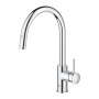 Смеситель для кухни GROHE BauClassic с выдвижной лейкой, хром (30573000)