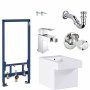 Готовый набор для туалета GROHE Cube Ceramic (NW0043)
