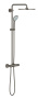 Душевая система GROHE Euphoria System 310 с термостатом для душа, темный графит матовый (26075AL0)