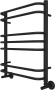 Полотенцесушитель водяной Aquatek Пандора П7 500x600, черный муар AQ RRC0760BL