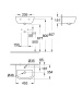 Мини-раковина GROHE Bau Ceramic 45 см, альпин-белый (39424000)