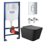 Комплект инсталляции GROHE Rapid SL NW0145/S с унитазом Aqueduto MACIO MAC0140 и сиденьем с микролифтом (NW0209)