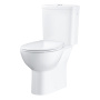 Готовый комплект напольного унитаза GROHE Bau Ceramic, альпин-белый (39496000)
