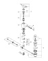 Смеситель для биде GROHE Eurocube с донным клапаном, хром (23138000)