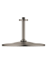 Верхний душ GROHE Rainshower 310 Mono с душевым кронштейном, стиновый графит (26560MG0)