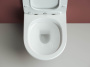 Подвесной унитаз Ceramicanova Форма безободковый, белый (CN3009)