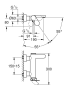 Смеситель для ванны GROHE Plus, теплый закат матовый (33553DL4)