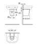 Полупьедестал GROHE Essence Ceramic, альпин-белый (39570000)