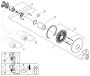 Смеситель для душа GROHE BauLoop скрытого монтажа, в комплекте с монтажной частью, хром (29080000)