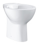 Унитаз напольный GROHE Bau Ceramic, выпуск в пол (без сиденья), НЕ подходит для бачков на унитаз, альпин-белый (39431000)