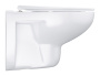Унитаз подвесной GROHE Bau Ceramic с сиденьем с микролифтом, альпин-белый (39899000)