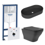 Комплект инсталляции GROHE Rapid SL 38775001 с унитазом Aqueduto ESTETA EST0140 и раковиной Aqueduto ESPIRAL ESP0240 (NW0450)