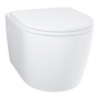 Подвесной унитаз GROHE Bau Ceramic с сиденьем с микролифтом, альпин-белый (103860SH00)