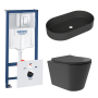 Комплект инсталляции GROHE Rapid SL 38775001 с унитазом Aqueduto CONE Plus CONT0240 и раковиной Aqueduto ESPIRAL ESP0240 (NW0454)
