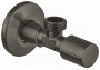 Угловой вентиль 1/2" GROHE, темный графит матовый (22041AL0)