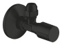 Угловой вентиль 1/2" GROHE, матовый черный (220732430)