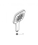 Ручной душ GROHE Rainshower SmartActive 130 Cube, 3 режима, темный графит матовый (26582AL0)