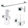 Набор аксессуаров GROHE Essentials Cube, хром (NA0014)