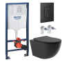 Комплект инсталляции GROHE Solido 38811KF0 с унитазом Aqueduto OVO OVO0140 и раковиной Aqueduto ESPIRAL D400 ESP0140 (NW0423)