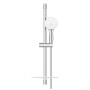 Душевой гарнитур GROHE Tempesta 110 с мыльницей, 2 режима струи, душевая штанга 600 мм, 7,4 л/мин, хром (26638003)