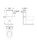 Смывной бачок для унитаза GROHE Bau Ceramic, альпин-белый (39437000)