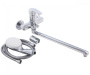 Смеситель для ванны GROHE Multiform универсальный, с душевым гарнитуром, хром (3270800A/UB), уцененный товар