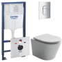 Комплект инсталляции GROHE Rapid SL 3 в 1 с унитазом Балеарика CN6000MW и звукоизоляционным комплектом (NW0850)