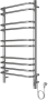 Полотенцесушитель электрический Aquatek Пандора П10 500x900, хром AQ EL RPC1090CH